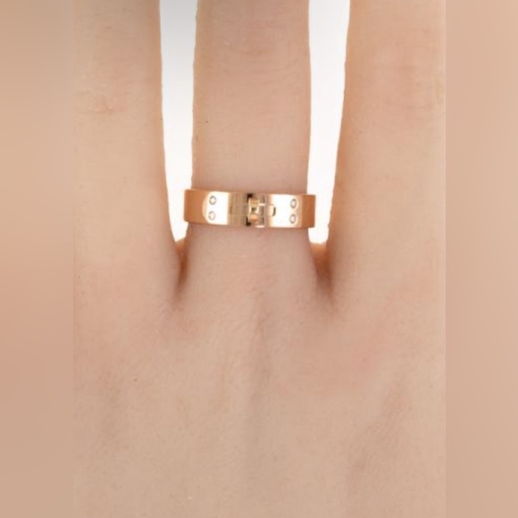 Hermes Ring Diamond Kelly Size 10 Can Be Used As Scarf Ring! - Picture 1 of 7
